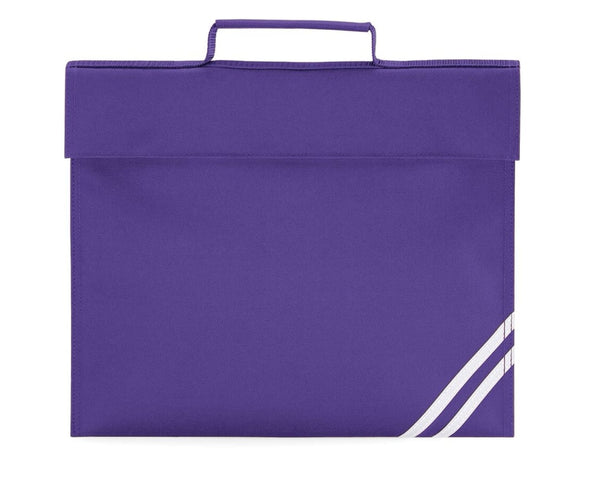 Personalised Burgundy Fox Book bag (Choice of 7 colours)