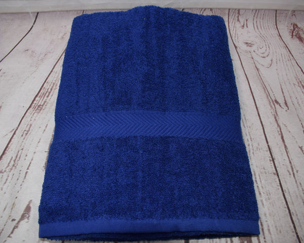 Personalised Kids Navy Astronaut Swim/Bath Towel (Choice of colours)