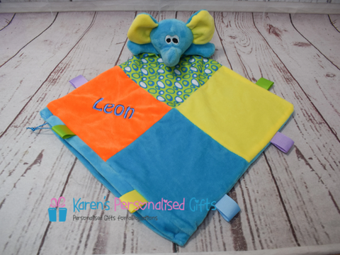 Personalised Elephant Comforter