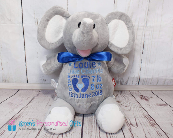 Personalised Elephant - Cubbies