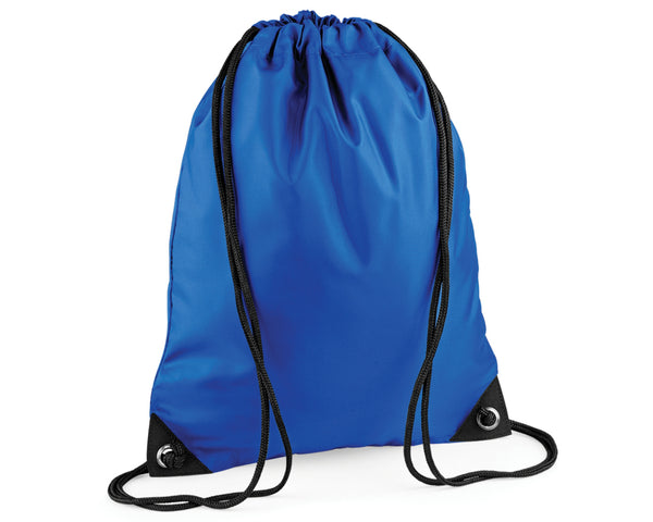 Personalised Sapphire Blue Hearts Swim/Gym Bag (Choice of colours)
