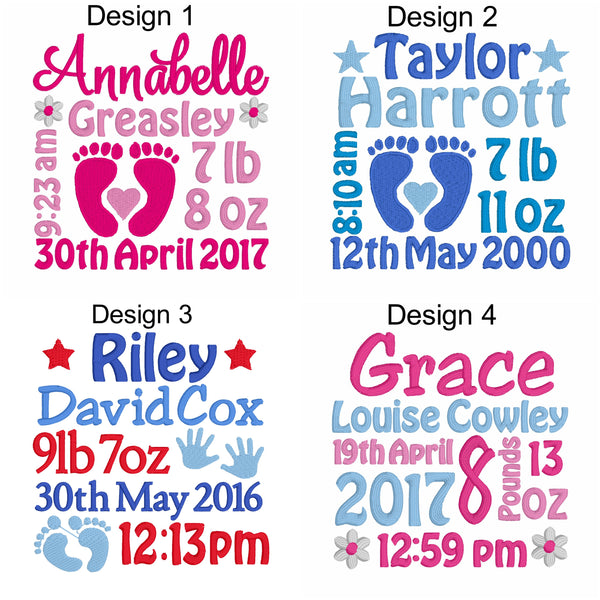 Personalised Blue Monster - Cubbies