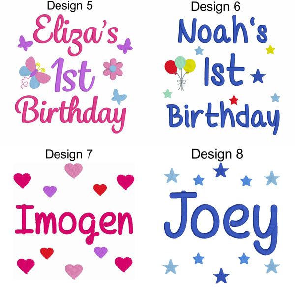 Personalised Harlequin Dog - Cubbies