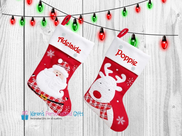 Personalised Luxury Christmas Stockings