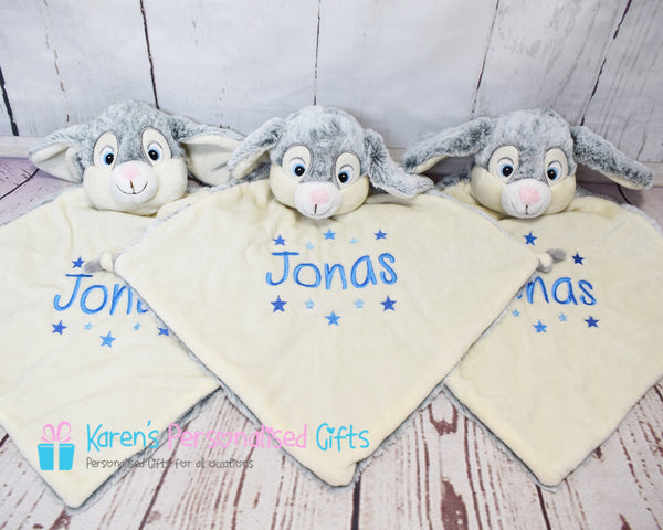 Personalised Bunny Comforter - Cubbies