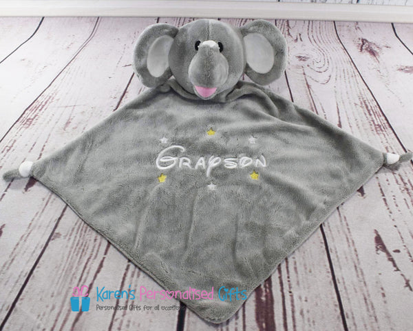 Personalised Elephant Comforter - Cubbies